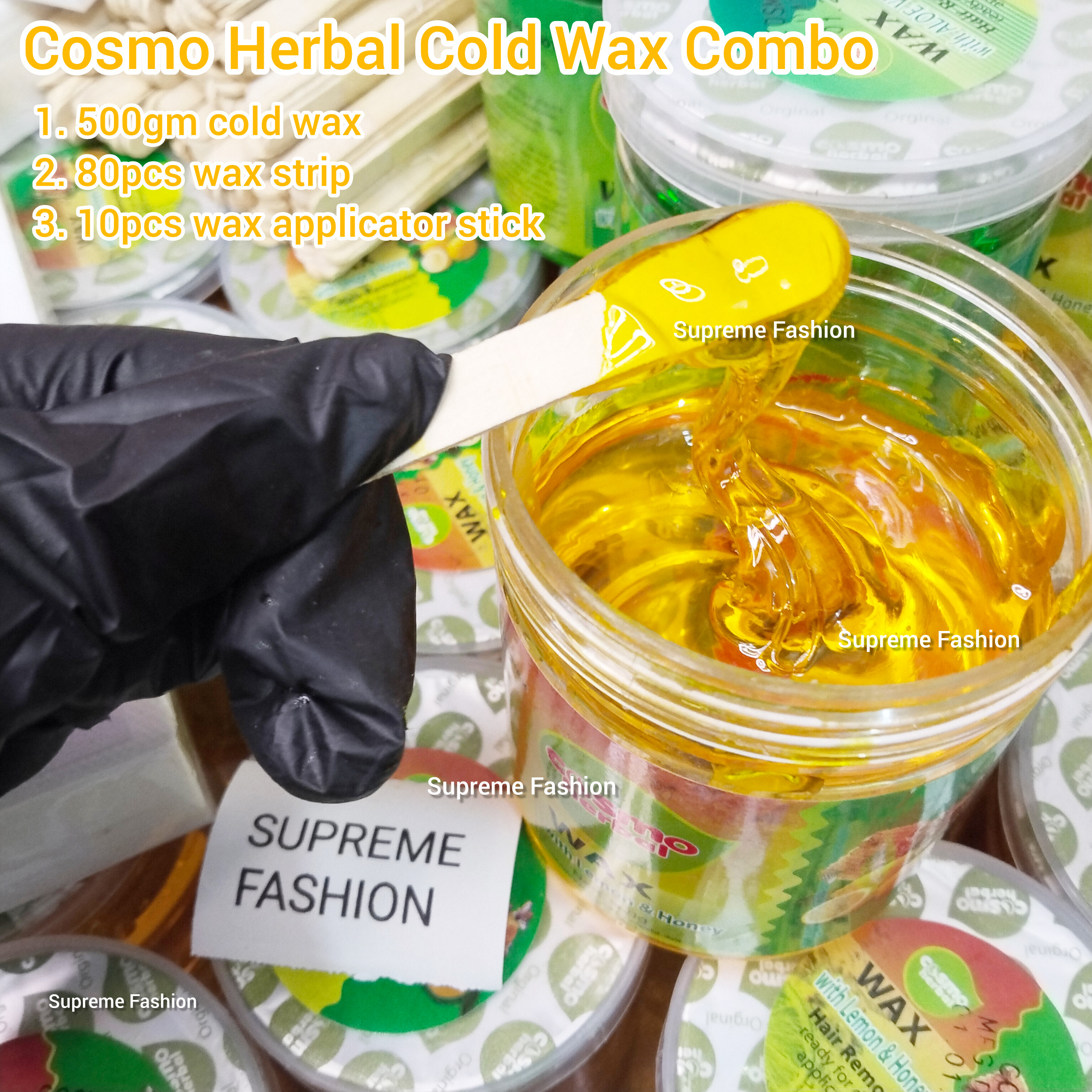 100% Original Cosmo Herbal Cold Wax